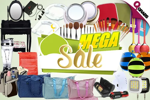 From QR10 Enjoy our Pre-Ramadan Mega Sale with a LOT of Assorted Items! (Up to QR799 Value)